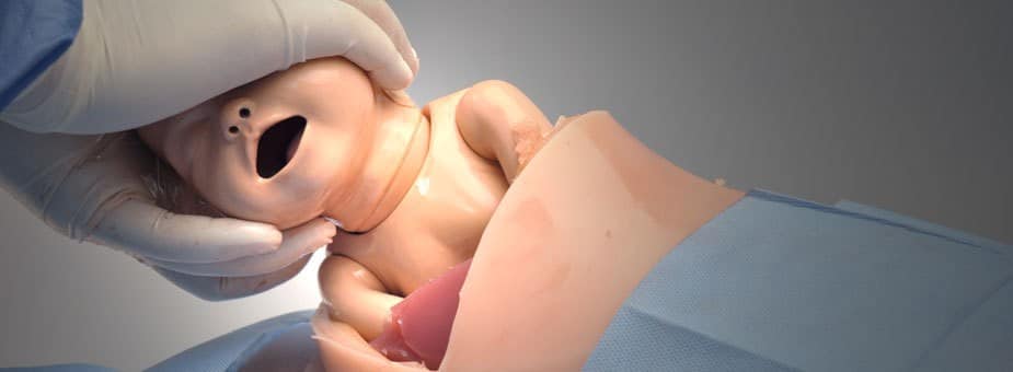 Mannequin obstétrique avancé pour simulation de naissance de nouveau-né